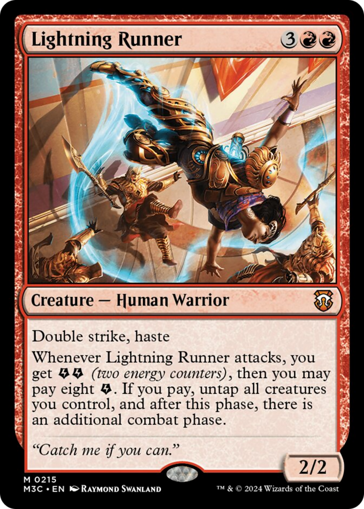 Lightning Runner [Modern Horizons 3 Commander] - Magic: The Gathering - Card Brawlers | Quebec | Canada |