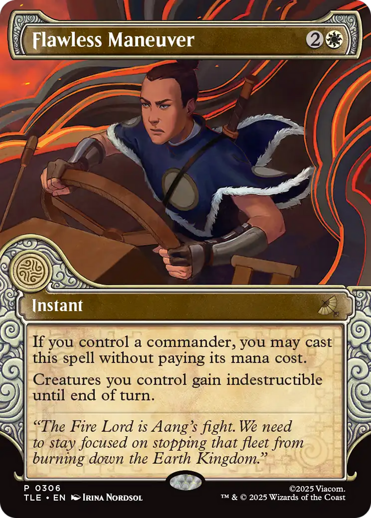 Flawless Maneuver (Showcase) [Avatar: The Last Airbender: Eternal-Legal] - Magic: The Gathering - Card Brawlers | Quebec | Canada |