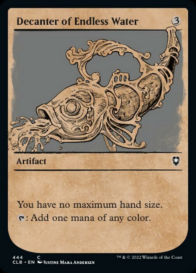 Decanter of Endless Water (Showcase) [Commander Legends: Battle for Baldur's Gate] - Magic: The Gathering - Card Brawlers | Quebec | Canada |