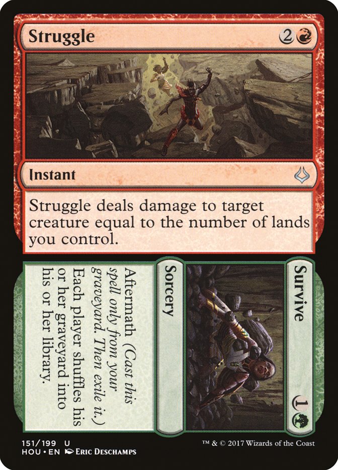 Struggle // Survive [Hour of Devastation] - Magic: The Gathering - Card Brawlers | Quebec | Canada |