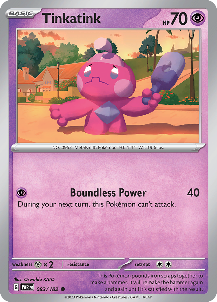 Tinkatink (083/182) [Scarlet & Violet: Paradox Rift] - Pokémon - Card Brawlers | Quebec | Canada |