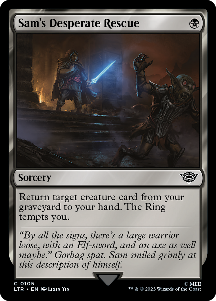 Sam's Desperate Rescue [The Lord of the Rings: Tales of Middle-Earth] - Magic: The Gathering - Card Brawlers | Quebec | Canada |