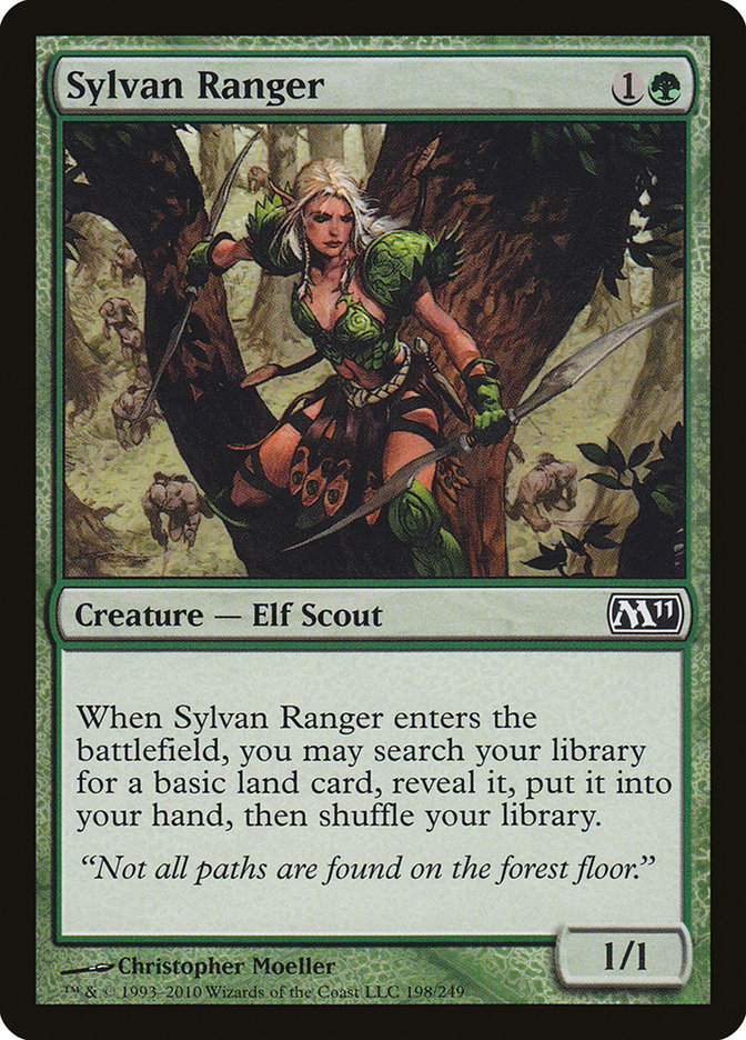 Sylvan Ranger [Magic 2011] - Magic: The Gathering - Card Brawlers | Quebec | Canada |