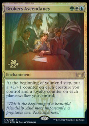Brokers Ascendancy [Streets of New Capenna Prerelease Promos] - Magic: The Gathering - Card Brawlers | Quebec | Canada |