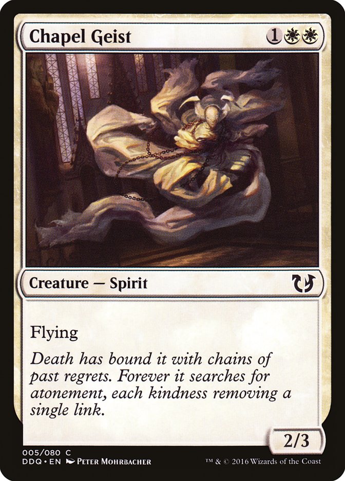 Chapel Geist [Duel Decks: Blessed vs. Cursed] - Magic: The Gathering - Card Brawlers | Quebec | Canada |