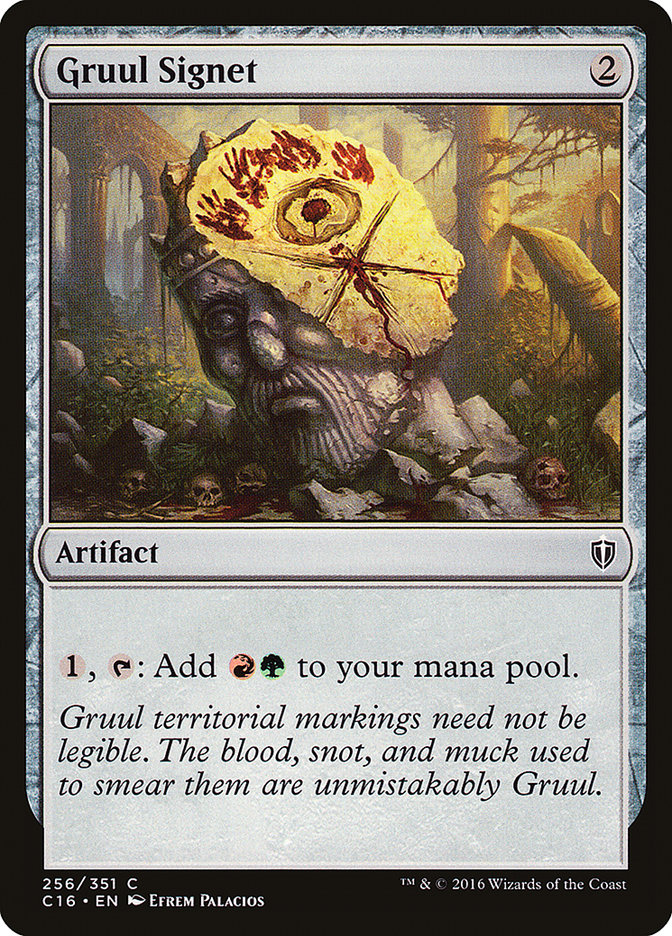 Gruul Signet [Commander 2016] - Magic: The Gathering - Card Brawlers | Quebec | Canada |