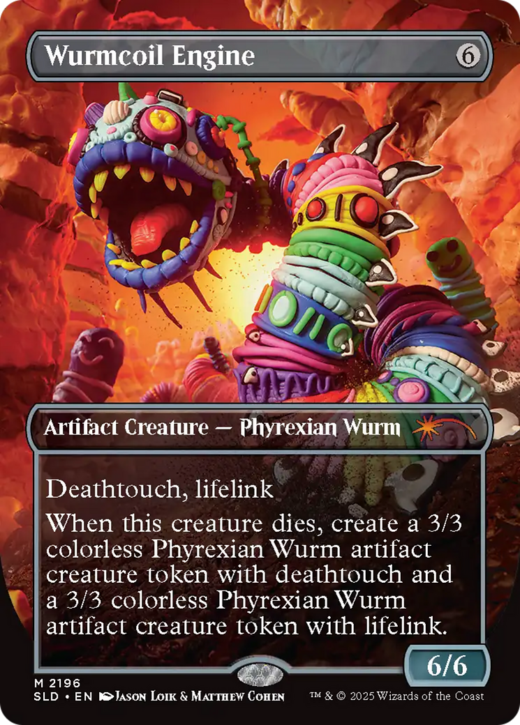 Wurmcoil Engine (2196) (Rainbow Foil) [Secret Lair Drop Series] - Magic: The Gathering - Card Brawlers | Quebec | Canada |