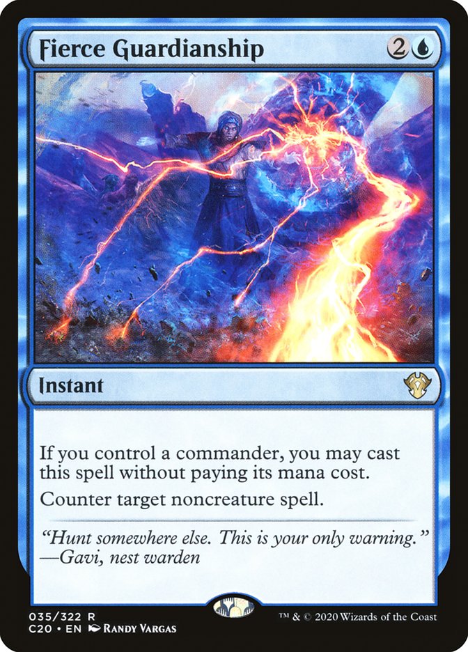 Fierce Guardianship [Commander 2020] - Magic: The Gathering - Card Brawlers | Quebec | Canada |