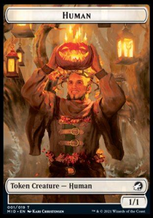 Human // Ooze Double-Sided Token [Innistrad: Midnight Hunt Tokens] - Magic: The Gathering - Card Brawlers | Quebec | Canada |