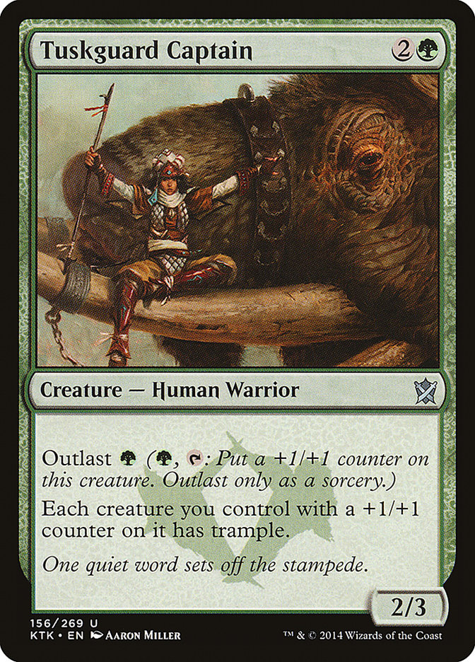 Tuskguard Captain [Khans of Tarkir] - Magic: The Gathering - Card Brawlers | Quebec | Canada |