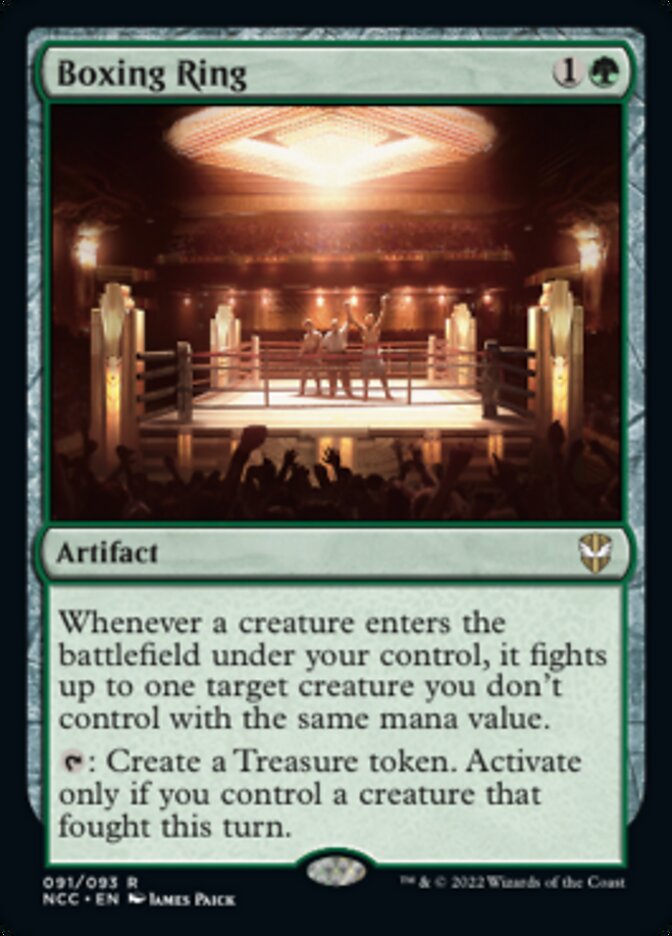 Boxing Ring [Streets of New Capenna Commander] - Magic: The Gathering - Card Brawlers | Quebec | Canada |
