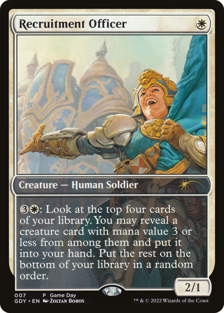 Recruitment Officer [Game Day 2022] - Magic: The Gathering - Card Brawlers | Quebec | Canada |