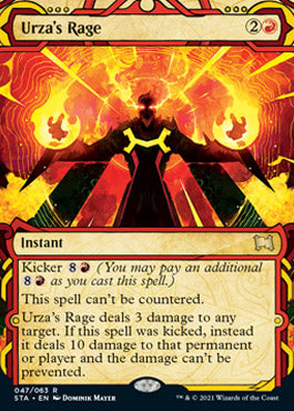 Urza's Rage (Foil Etched) [Strixhaven: School of Mages Mystical Archive] - Magic: The Gathering - Card Brawlers | Quebec | Canada |