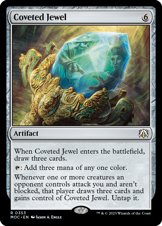 Coveted Jewel [March of the Machine Commander] - Magic: The Gathering - Card Brawlers | Quebec | Canada |