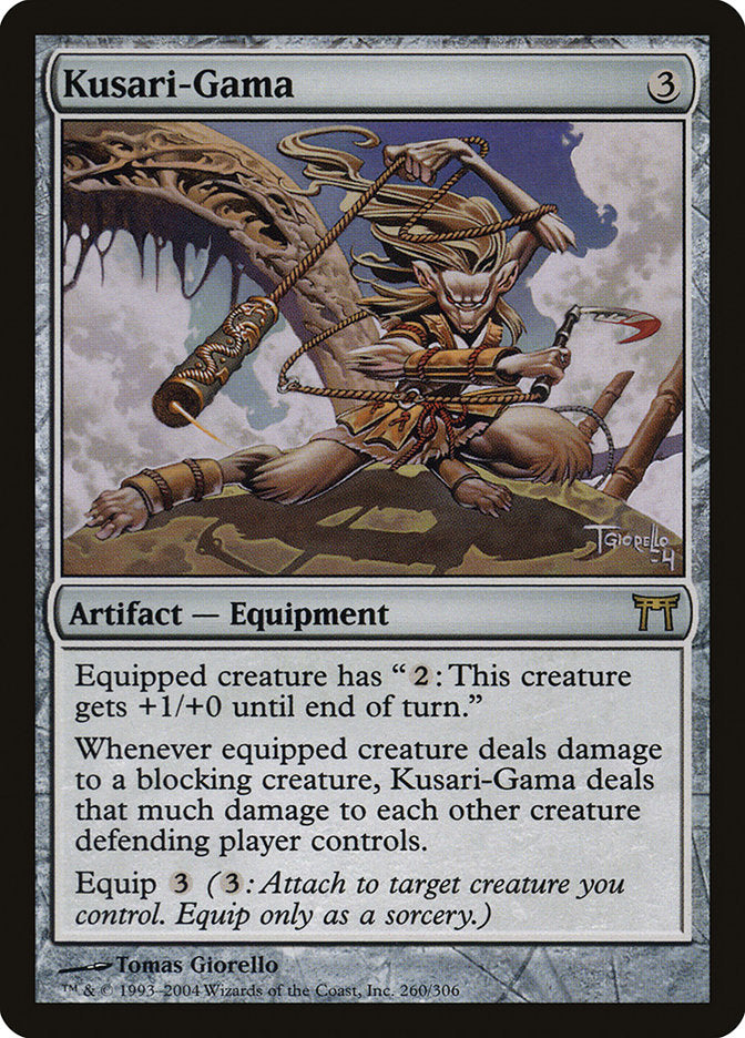Kusari-Gama [Champions of Kamigawa] - Magic: The Gathering - Card Brawlers | Quebec | Canada |