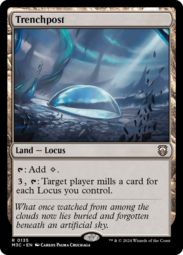 Trenchpost (Extended Art) [Modern Horizons 3 Commander] - Magic: The Gathering - Card Brawlers | Quebec | Canada |