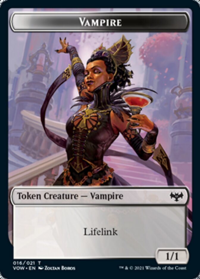 Vampire Token (016) [Innistrad: Crimson Vow Tokens] - Magic: The Gathering - Card Brawlers | Quebec | Canada |
