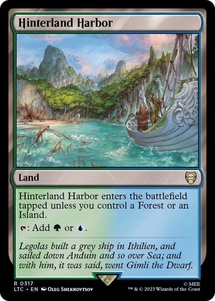 Hinterland Harbor [The Lord of the Rings: Tales of Middle-Earth Commander] - Magic: The Gathering - Card Brawlers | Quebec | Canada |