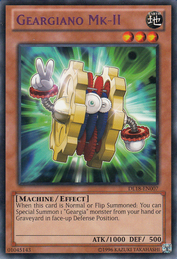 Geargiano Mk-II (Purple) [DL18-EN007] Rare - Yu-Gi-Oh! - Card Brawlers | Quebec | Canada |