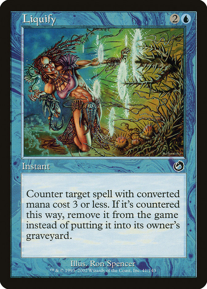 Liquify [Torment] - Magic: The Gathering - Card Brawlers | Quebec | Canada |