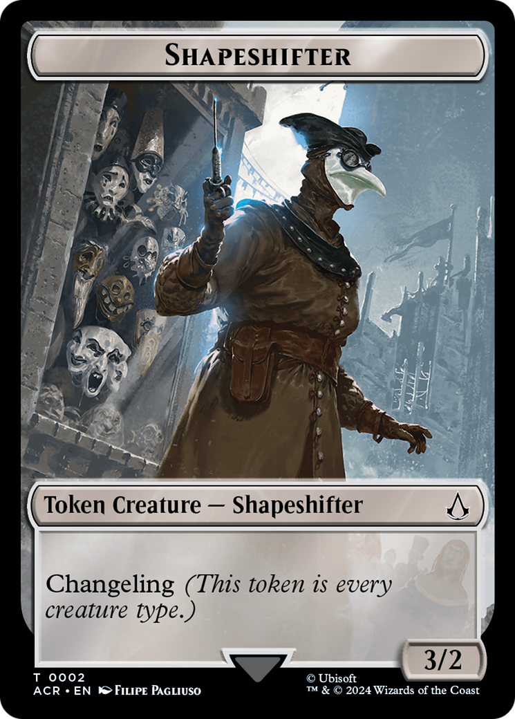 Shapeshifter Token [Assassin's Creed Tokens] - Magic: The Gathering - Card Brawlers | Quebec | Canada |