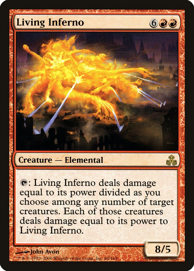 Living Inferno [Guildpact] - Magic: The Gathering - Card Brawlers | Quebec | Canada |