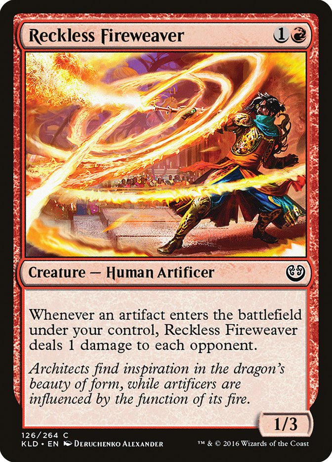 Reckless Fireweaver [Kaladesh] - Magic: The Gathering - Card Brawlers | Quebec | Canada |