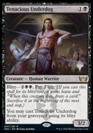 Tenacious Underdog (Promo Pack) [Streets of New Capenna Promos] - Magic: The Gathering - Card Brawlers | Quebec | Canada |