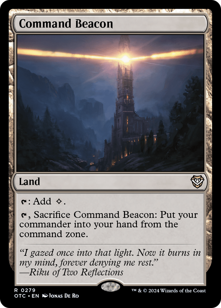 Command Beacon [Outlaws of Thunder Junction Commander] - Magic: The Gathering - Card Brawlers | Quebec | Canada |