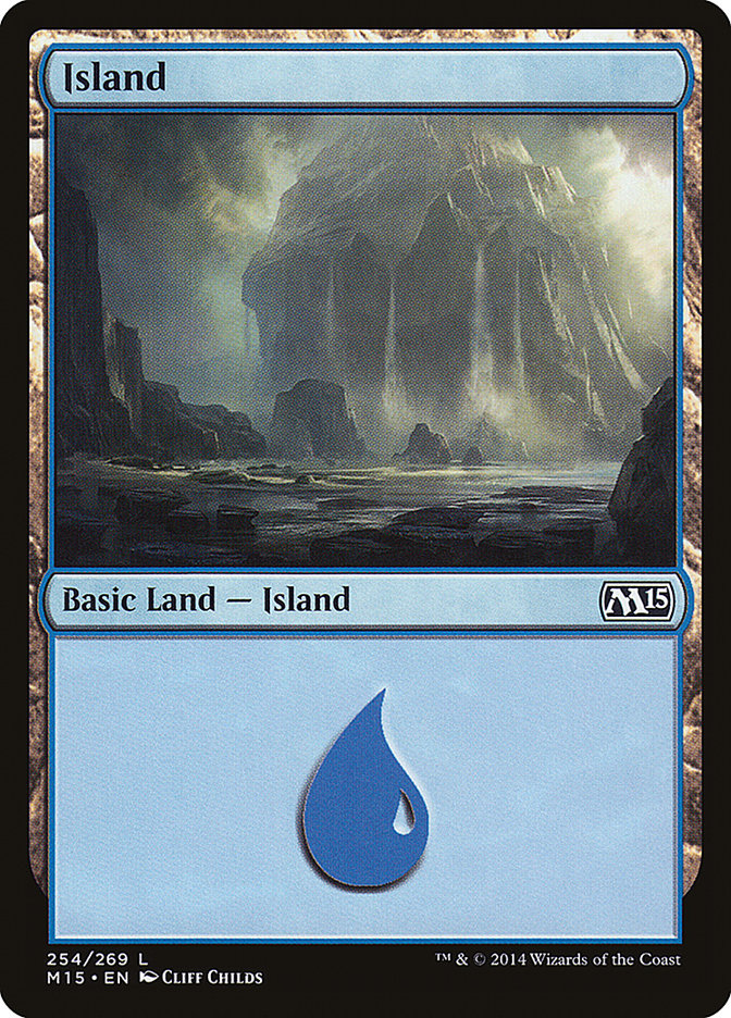 Island (254) [Magic 2015] - Magic: The Gathering - Card Brawlers | Quebec | Canada |
