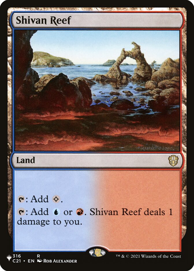 Shivan Reef [Secret Lair: Heads I Win, Tails You Lose] - Magic: The Gathering - Card Brawlers | Quebec | Canada |