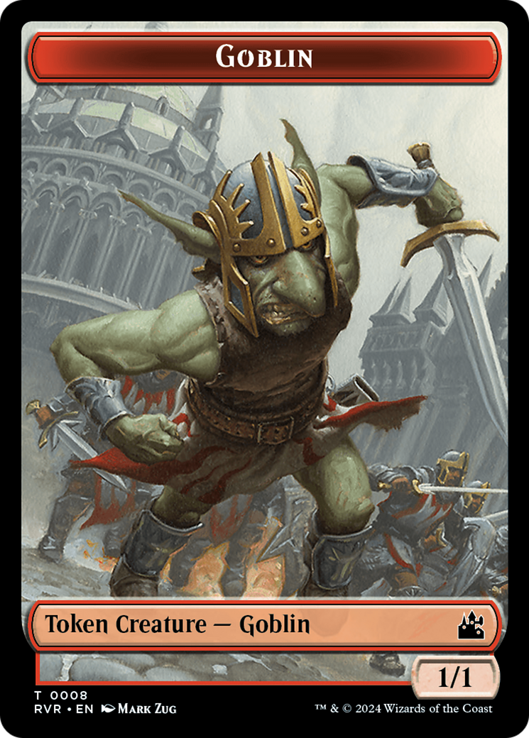 Goblin (0008) // Dragon Double-Sided Token [Ravnica Remastered Tokens] - Magic: The Gathering - Card Brawlers | Quebec | Canada |