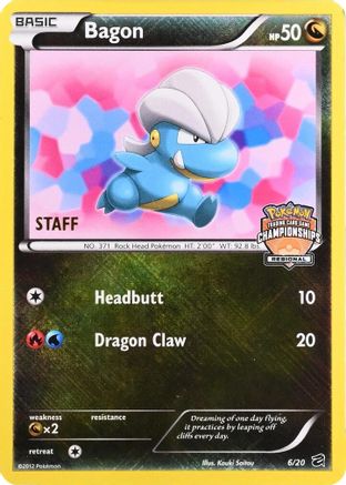 Bagon (006/20) - Holofoil [League & Championship Cards] - Card Brawlers