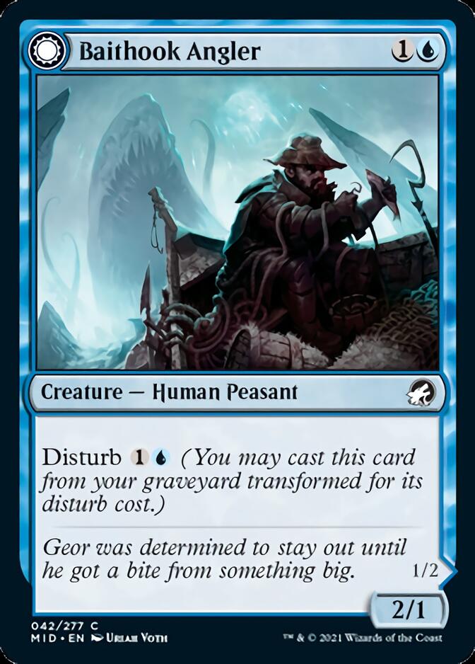 Baithook Angler // Hook - Haunt Drifter [Innistrad: Midnight Hunt] - Card Brawlers