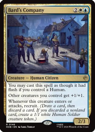 Bard's Company (HOB-146) - The Hobbit Foil - Card Brawlers