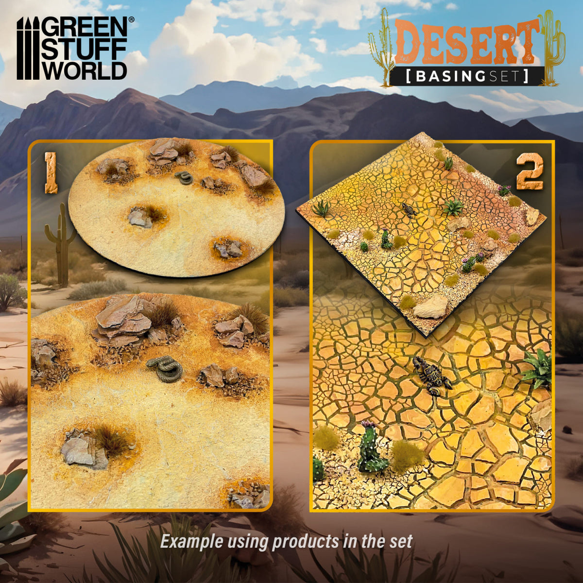 Green Stuff World - Basing Set - Desert - Green Stuff World - Card Brawlers | Quebec | Canada |