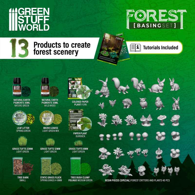 Green Stuff World - Basing Set - Forest - Green Stuff World - Card Brawlers | Quebec | Canada |