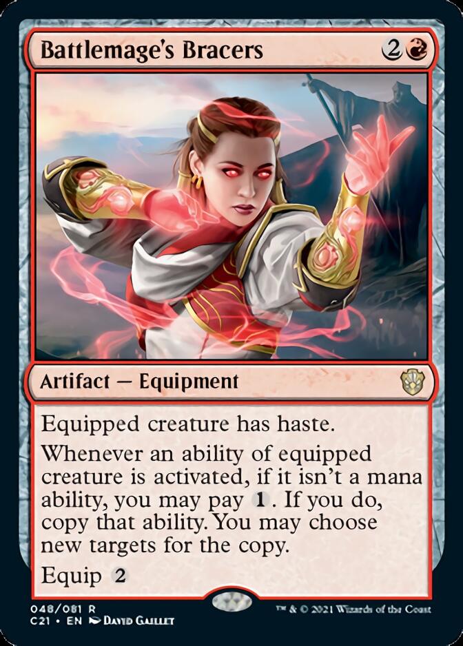 Battlemage's Bracers [Commander 2021] - Card Brawlers
