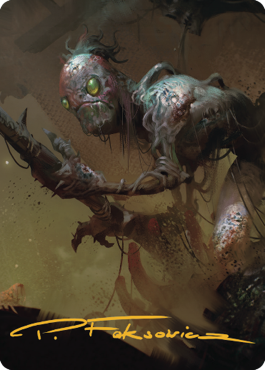 Mold Folk Art Card (Gold-Stamped Signature) [Commander Legends: Battle for Baldur's Gate Art Series] - Magic: The Gathering - Card Brawlers | Quebec | Canada |