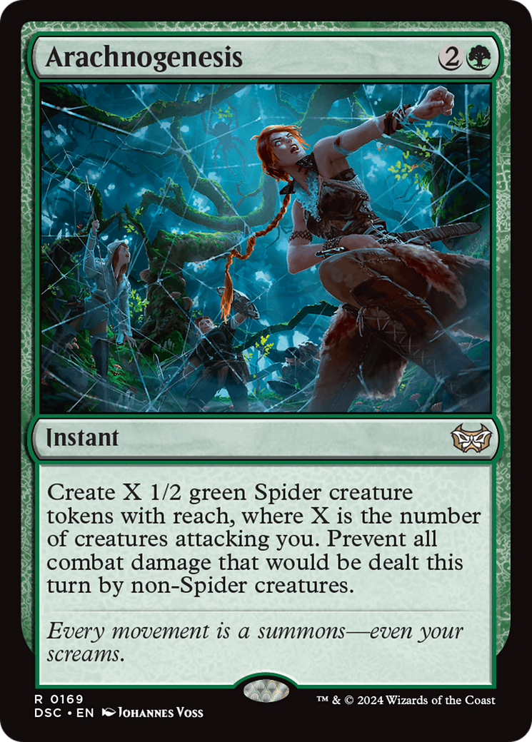 Arachnogenesis [Duskmourn: House of Horror Commander] - Magic: The Gathering - Card Brawlers | Quebec | Canada |