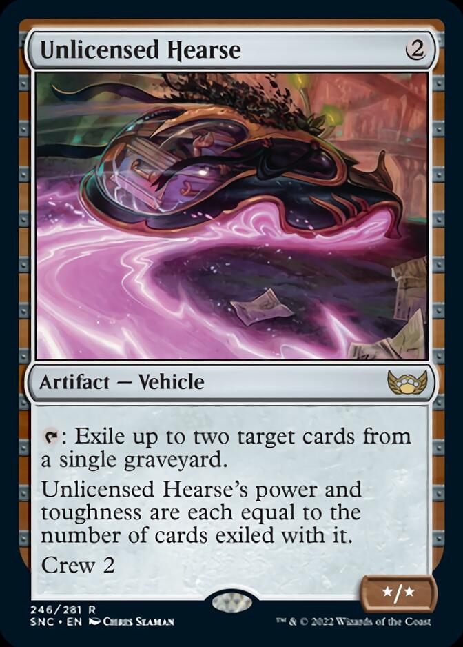 Unlicensed Hearse [Streets of New Capenna] - Magic: The Gathering - Card Brawlers | Quebec | Canada |