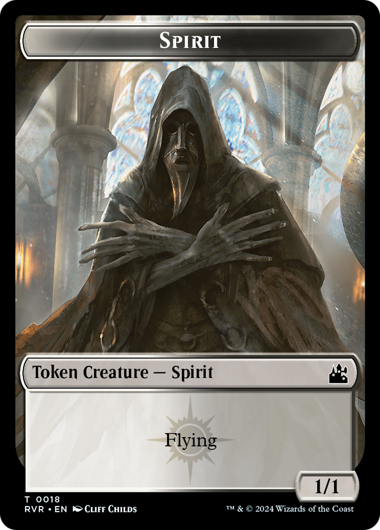 Spirit (0018) // Voja Double-Sided Token [Ravnica Remastered Tokens] - Magic: The Gathering - Card Brawlers | Quebec | Canada |