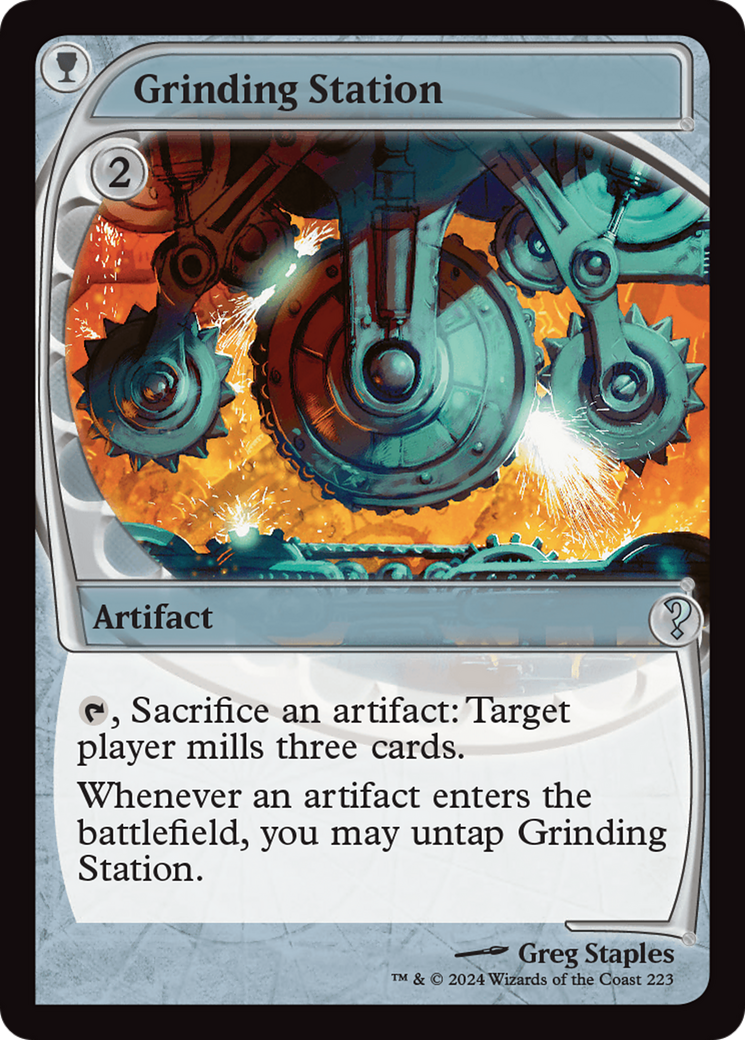Grinding Station (Future Sight) [Mystery Booster 2] - Magic: The Gathering - Card Brawlers | Quebec | Canada |