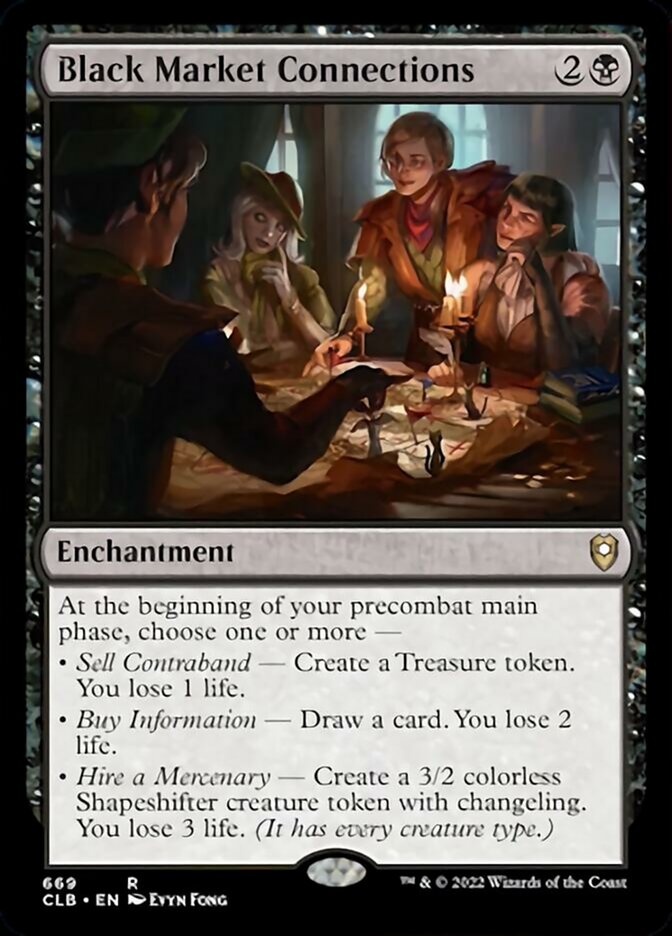 Black Market Connections [Commander Legends: Battle for Baldur's Gate] - Magic: The Gathering - Card Brawlers | Quebec | Canada |