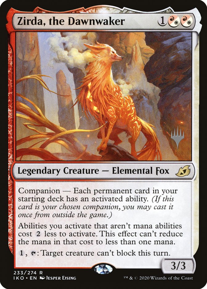Zirda, the Dawnwaker (Promo Pack) [Ikoria: Lair of Behemoths Promos] - Magic: The Gathering - Card Brawlers | Quebec | Canada |