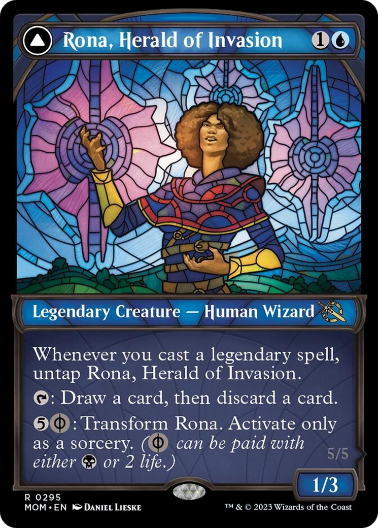 Rona, Herald of Invasion // Rona, Tolarian Obliterator (Showcase Planar Booster Fun) [March of the Machine] - Magic: The Gathering - Card Brawlers | Quebec | Canada |