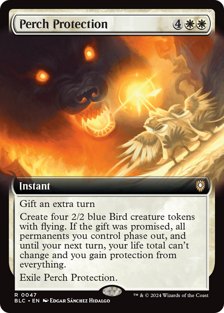 Perch Protection (Extended Art) [Bloomburrow Commander] - Magic: The Gathering - Card Brawlers | Quebec | Canada |