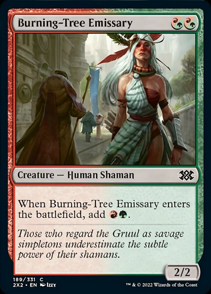 Burning-Tree Emissary [Double Masters 2022] - Magic: The Gathering - Card Brawlers | Quebec | Canada |