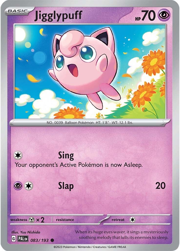 Jigglypuff (083/193) [Scarlet & Violet: Paldea Evolved] - Pokémon - Card Brawlers | Quebec | Canada |