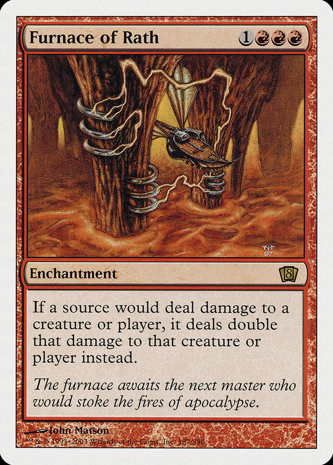 Furnace of Rath (Oversized) [Eighth Edition] - Magic: The Gathering - Card Brawlers | Quebec | Canada |